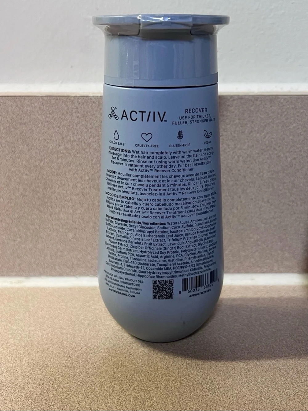 ACTIIV Recover Thickening Shampoo Treatment - Blue